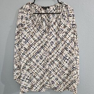 Zac & Rachel Long Sleeve Blouse Women's‎ Size XL